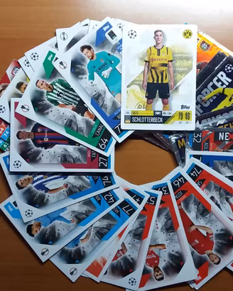 Figurine Match Attax 37 pezzi