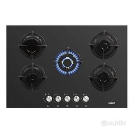 Piano cottura a gas 5 fuochi Samet (MINERVA 75)