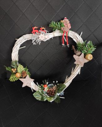 Ghirlanda cuore natalizia 