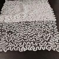 Runner vintage in pizzo di Cantù 96x36 cm