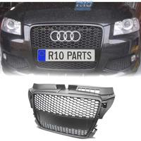 GRIGLIA AUDI A3 8P 08-12 LOOK RS3 NERO
