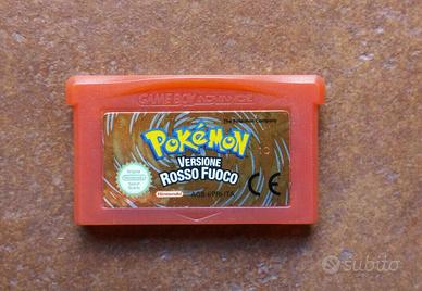 Pokemon versione ROSSO FUOCO ITALIANO