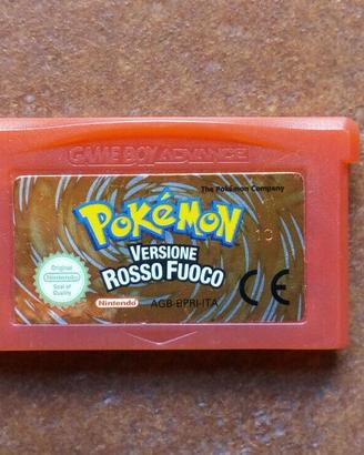 Pokemon versione ROSSO FUOCO ITALIANO