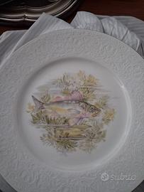 piatti da pesce vintage