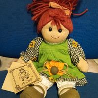 Bambola di pezza My Doll alta cm 28 