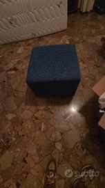 pouf in tessuto 