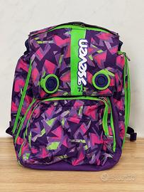 Zaino Seven 7.1 Viola, Fucsia e Verde