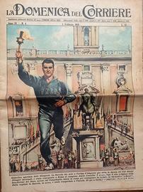 Giornale de " La Domenica Del Corriere"