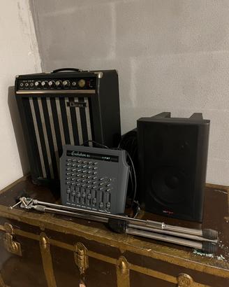 Impianto audio fbt