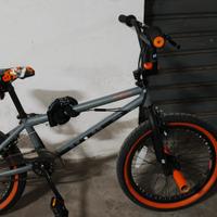 BMX FREESTYLE MBM U+N-O 20 MATT SMOKE + ORANGE 
