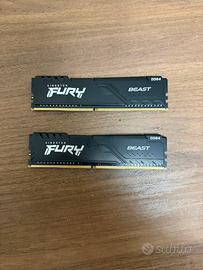 Kingston Fury 32GB (16x2) DDR4 3200MHz