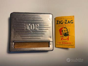 Vintage macchinetta rulla sigarette Top (metallo)