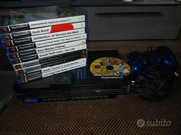 Play station 2 + 11 videogiochi 