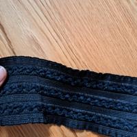 Elastico decorativo alto 7 cm vintage