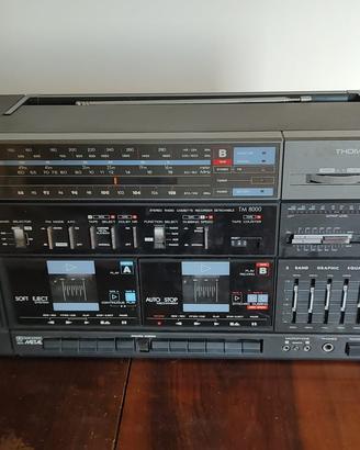 Radio registratore musicassette doppio Thomson