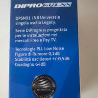 2 LNB universal singolo marca DiproGress