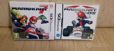 2 giochi nintendo 3ds-ds Mario kart in ITALIANO 