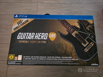 Guitar Hero live supreme party edition PS4