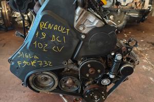 Motore Scenic sigla F90K732 cc. 1.9 dci 102cv 