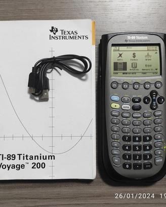 Calcolatrice texas instruments TI-89 Titanium