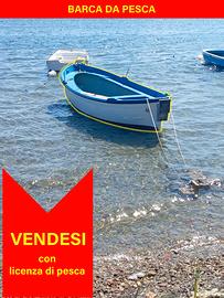 Barca da pesca con licenza
