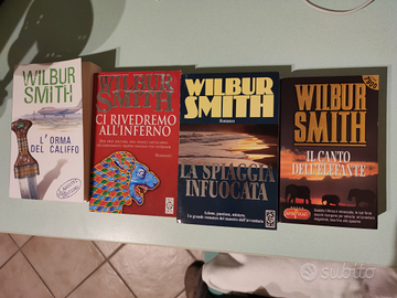 Lotto libri Wilbur Smith