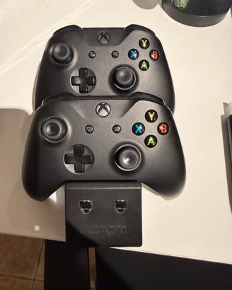 Controller xbox + base ricarica