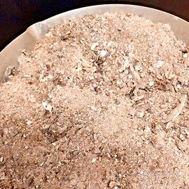 5 kg cenere di legna bruciata, quercia frassino