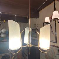 Lampada a sospensione anni'50 stile Stilnovo 
