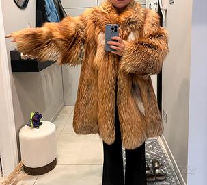 PELLICCIA VERA IN VOLPE VINTAGE DONNA