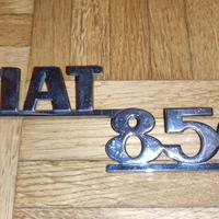 Scritta Fiat 850