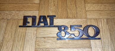 Scritta Fiat 850