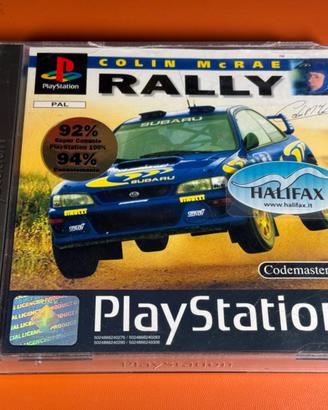 Colin McRae Rally gioco PS1 completo