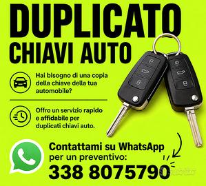 duplicato chiave auto Trieste