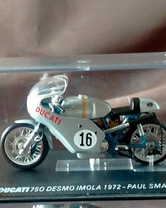 Modellino Ducati 750 Desmo Imola 1972-Paul Smart