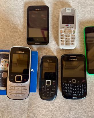 telefoni cellulari sony nokia blackberry sagem