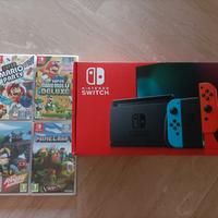 Nintendo switch più 4 giochi 