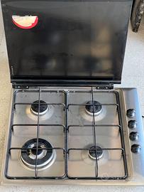 Piano cottura a gas Rex Electrolux PXL64V