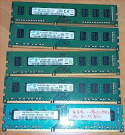 RAM 4GB DDR3 12800 1600MHZ