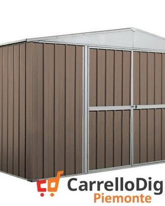 Box in lamiera di Acciaio 360x260cm 9mq tortora