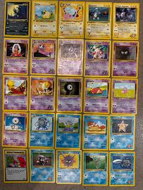 50 carte Pokémon originali anni ‘90/inizio 2000