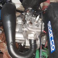 Go kart 125 tm telaio kaly  4 canne anno 1984 circ