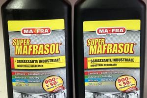 2 confezioni di mafra super mafrasol sgrassatore i