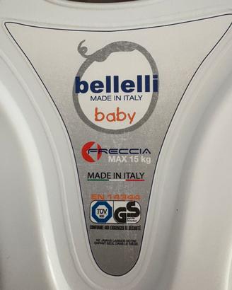 Seggiolino bici anteriore Belelli baby max 15 kg