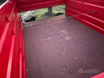 Rimorchio carrello agricolo menci