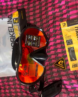 Set Snorkeling Cressi F-Dual & Supernova Dr