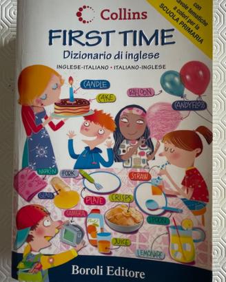 Dizionario di inglese italiano Collins First Time