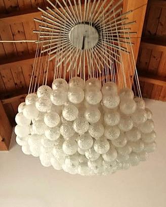 Lampadario Zero 4 Milano Nuvola in vetro di Murano