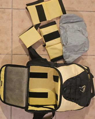 Zaino fotografico Tenba Mixx Daypack nero e giallo
