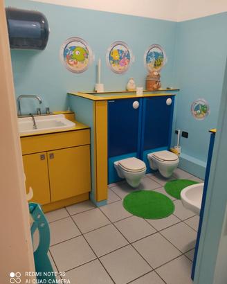 Bagno per asilo nido o sezione primavera